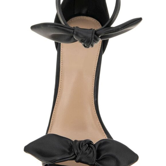 Bashwood Handmade Black Leather Floral Strap Sandal - Picture 5 of 5